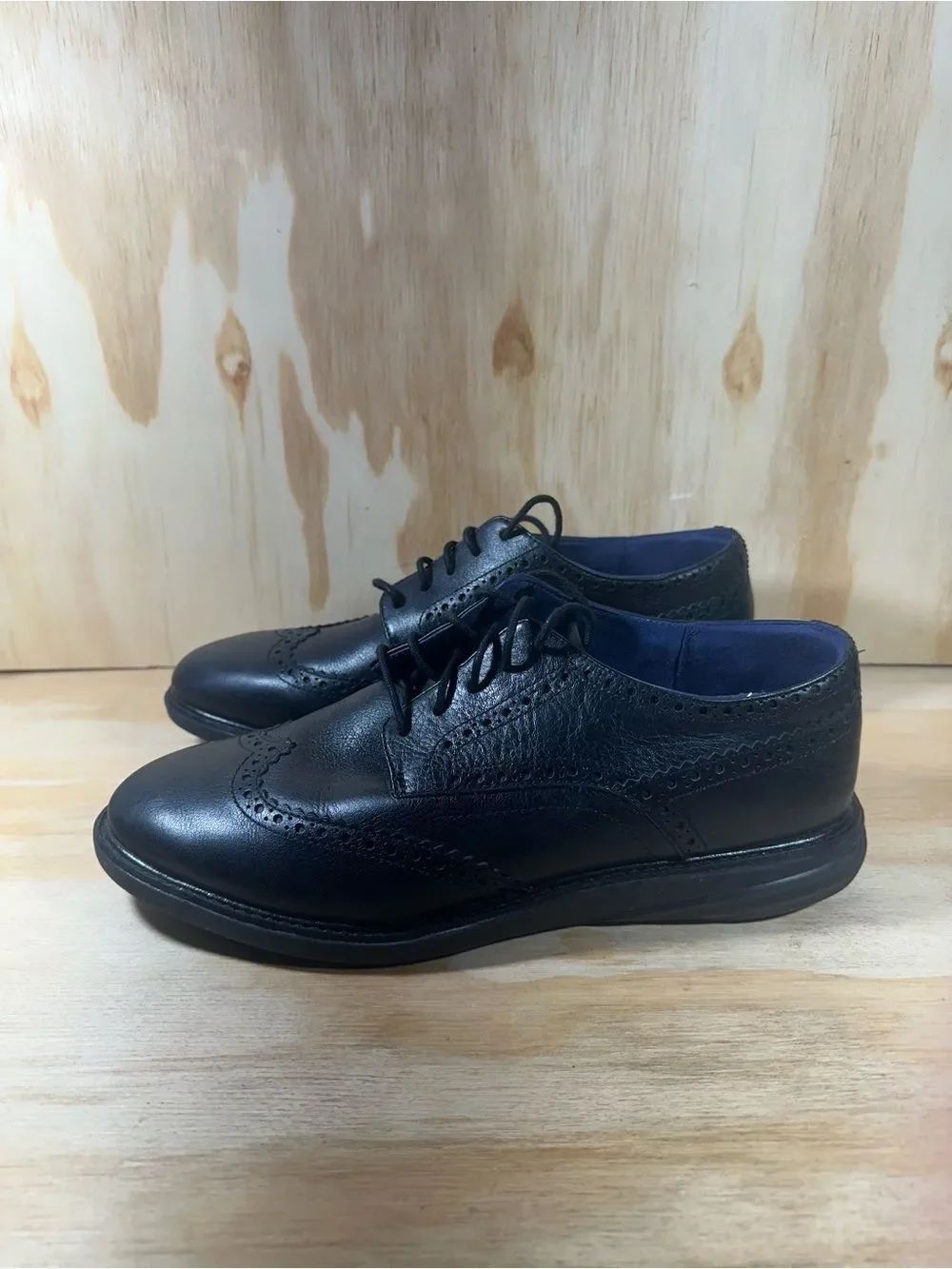 Cole Haan Original Grand Black Leather  Shoes Men’s Size 10